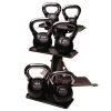 Body Solid 3-Tier Kettlebell Rack With Kettlebells -Fit Clinic Shop 081703024 md