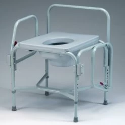 Heavy Duty 3-in-1 Drop-Arm Commode