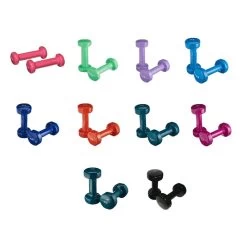 Sammons Preston Vinyl-Coated Iron Dumbbells