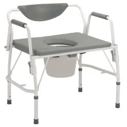 Homecraft Deluxe Bariatric Drop-arm Commode